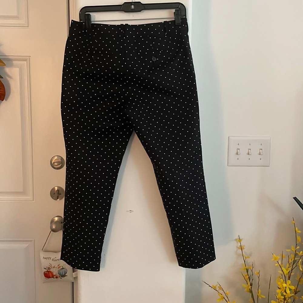 Liz Claiborne Polka Dot Career Pants Size 6P - Picture 3 of 5